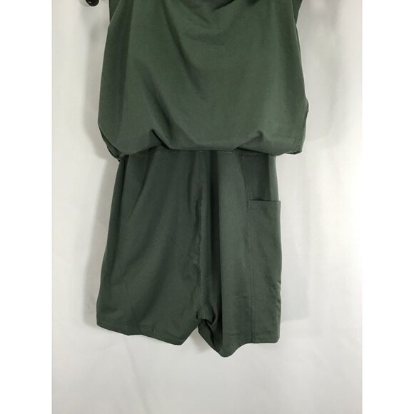 Kyodan one piece bodysuit dress built in shorts & lined bra top small - Picture 4 of 5